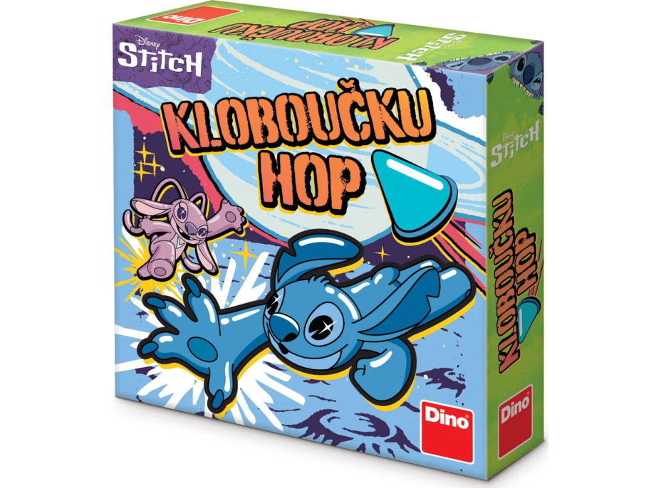 DINO Hra Kloboučku, hop - Stitch