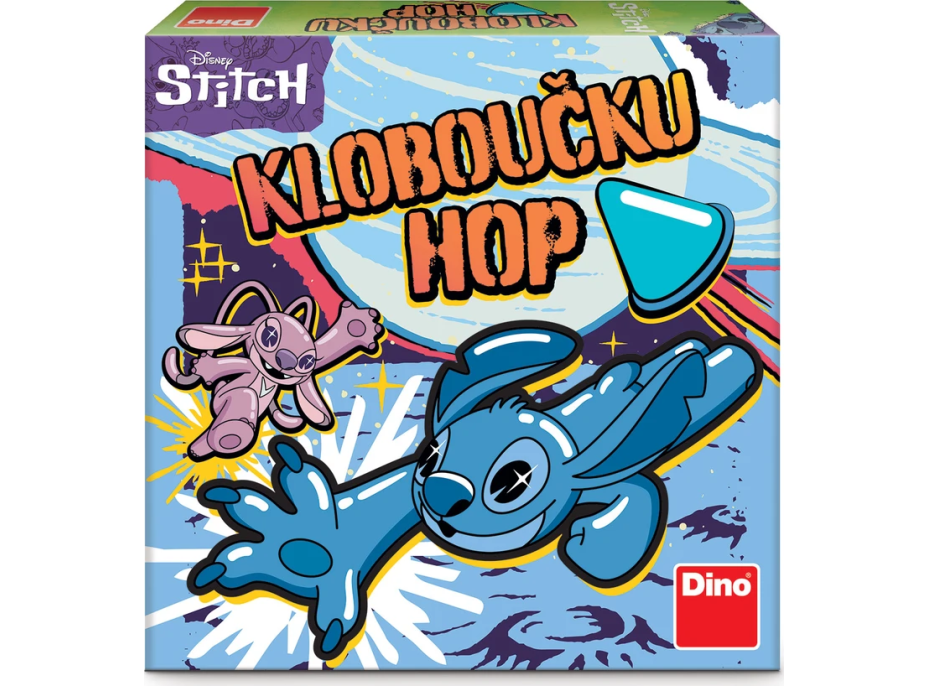 DINO Hra Kloboučku, hop - Stitch