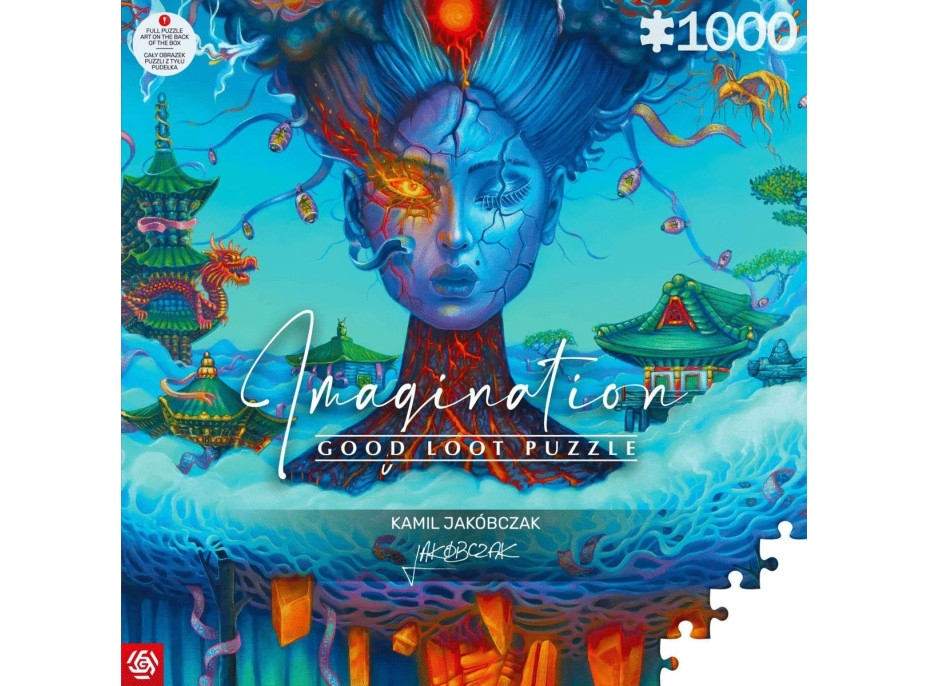 GOOD LOOT Puzzle Imagination: Kamil Jakóbczak - Fudži 1000 dílků