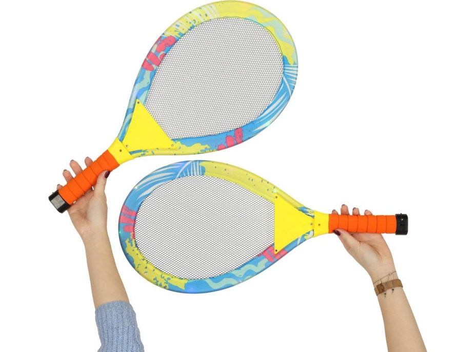 KIK Velké LED pálky na plážový tenis,badminton