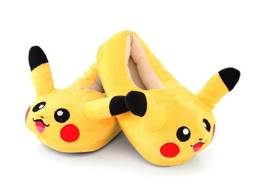 Plyšové papuče KIGU - Pikachu