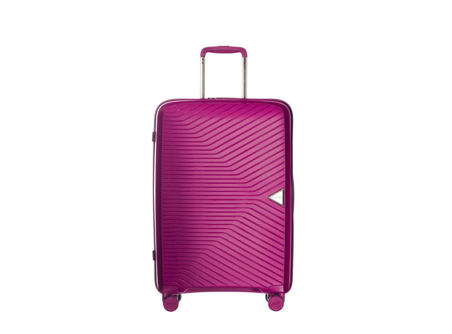 Moderní cestovní kufry DENVER - růžové