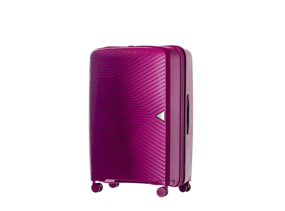 Moderní cestovní kufry DENVER - růžové