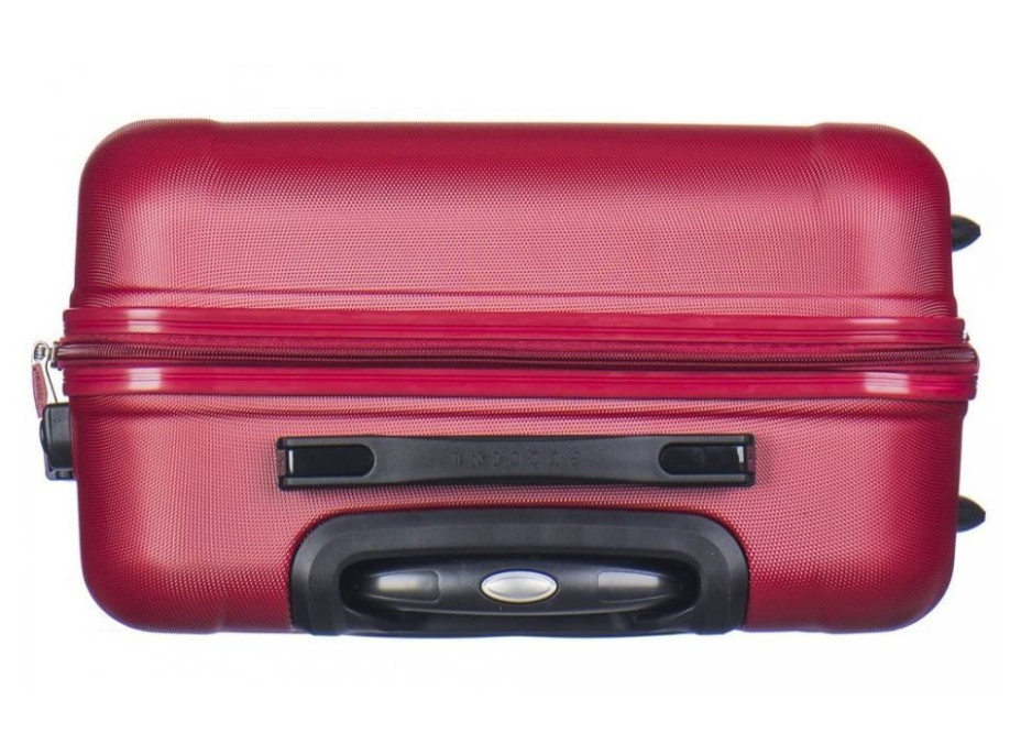 Moderní cestovní kufry IBIZA - červené