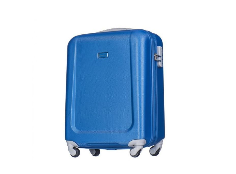 Moderní cestovní kufry IBIZA - světle modré