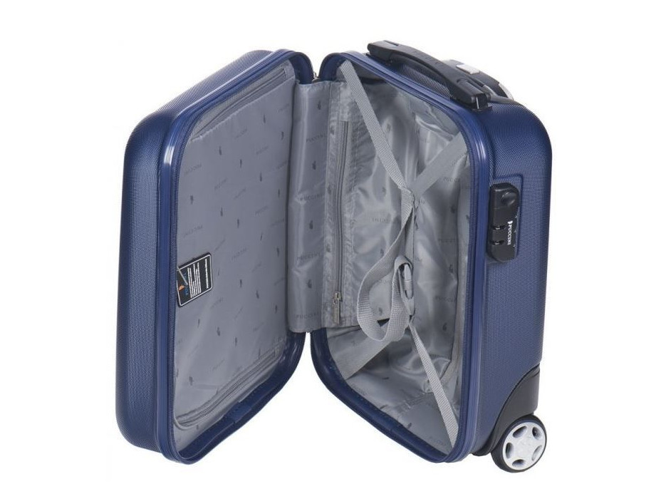 Moderní cestovní kufry IBIZA - tmavě modré