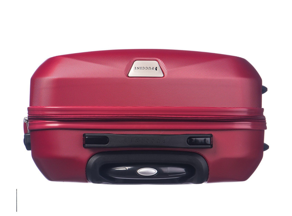 Moderní cestovní kufry PARIS - tmavě červené