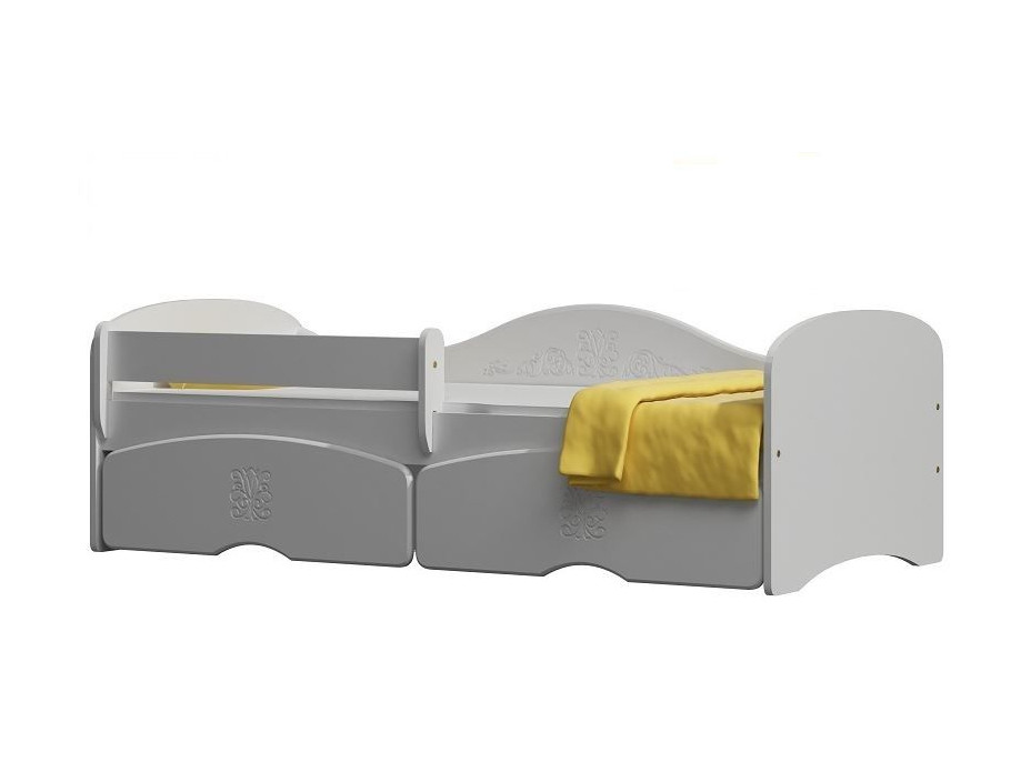 Dětská postel se šuplíky MAGIC 140x70 cm + matrace