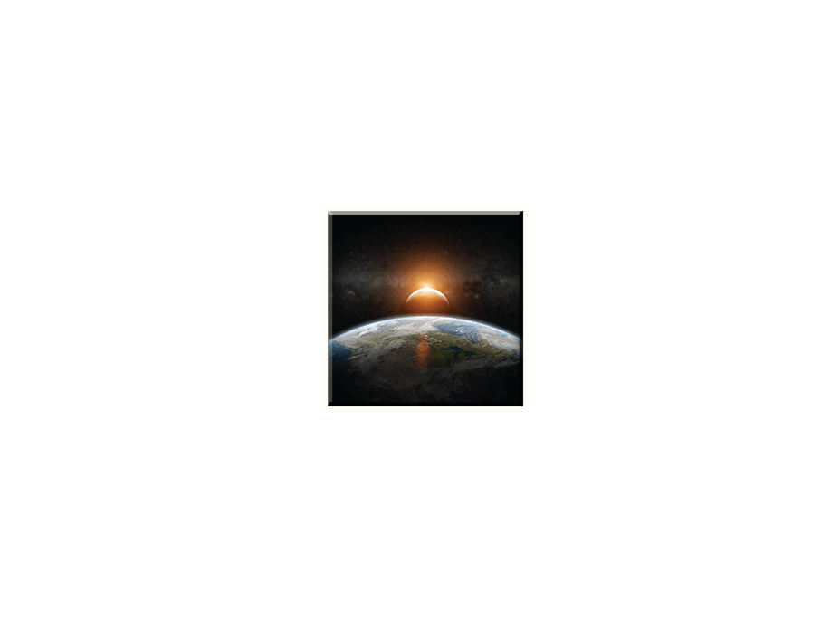Obraz na plátně 30x30cm EARTH - vzor 85