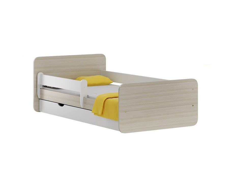 Dětská postel se šuplíkem NORDI 180x90 cm + matrace