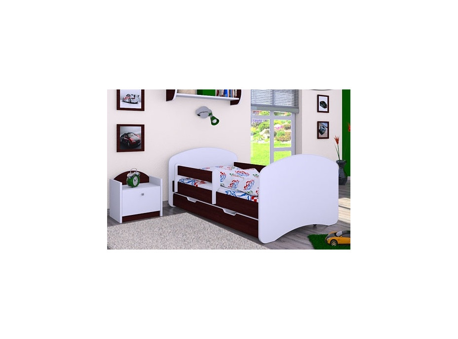 Dětská postel se šuplíkem 180x90cm HAPPY bez motivu