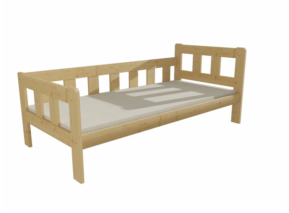 Dětská postel z MASIVU 180x80 cm SE ŠUPLÍKY - DP023/V
