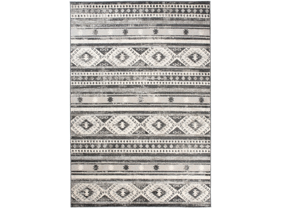 Kusový koberec ETHNIC černý - typ D