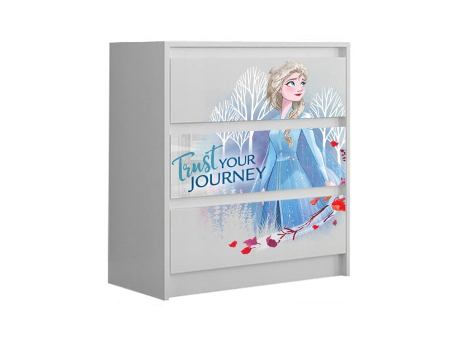 Dětská komoda Disney - FROZEN 2 - Elsa "Trust your journey"