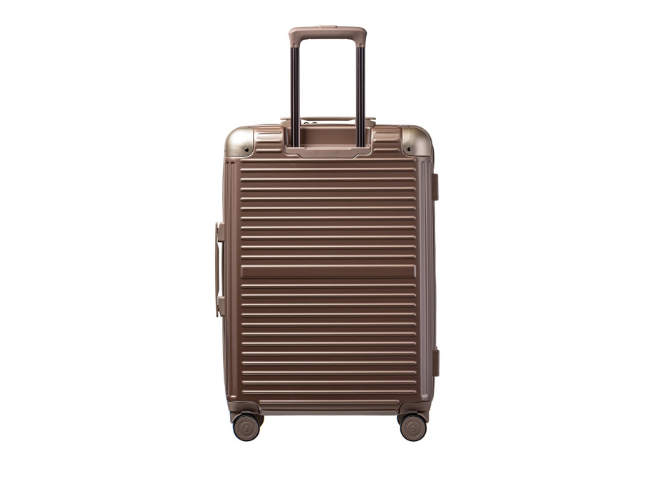 Moderní cestovní kufry DALLAS - béžový