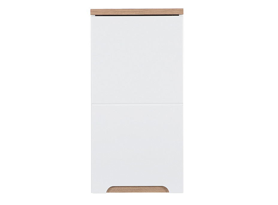 Koupelnová závěsná skříňka BALI bílá - nízká vrchní