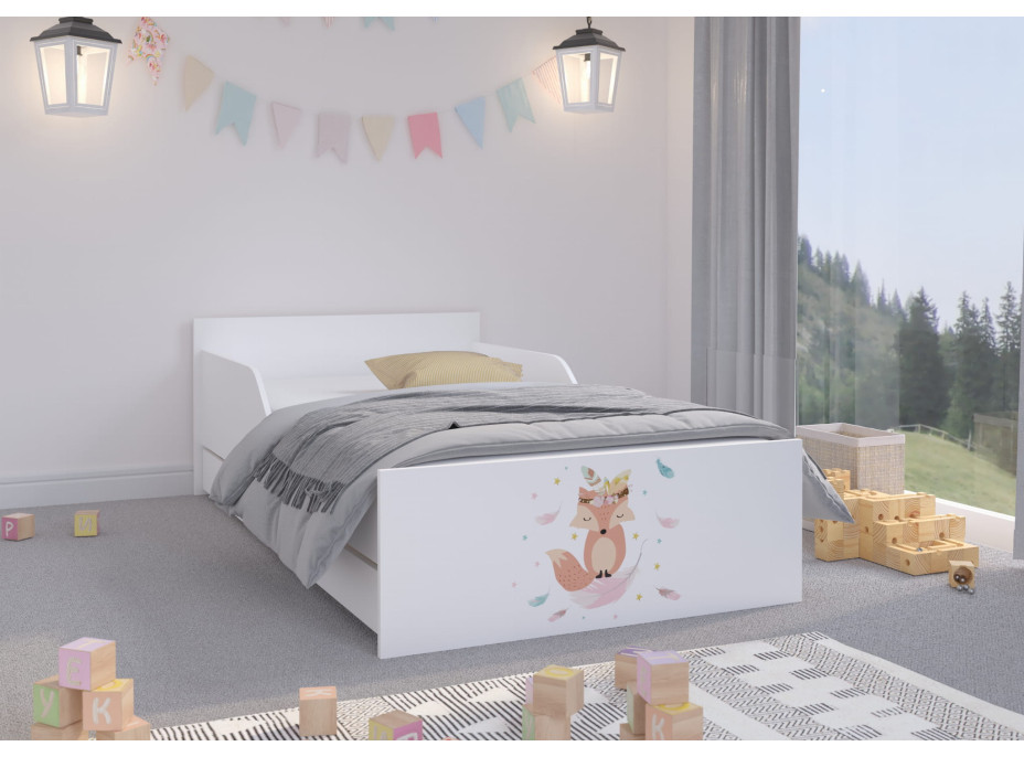 Dětská postel FILIP - LIŠKA 180x90 cm