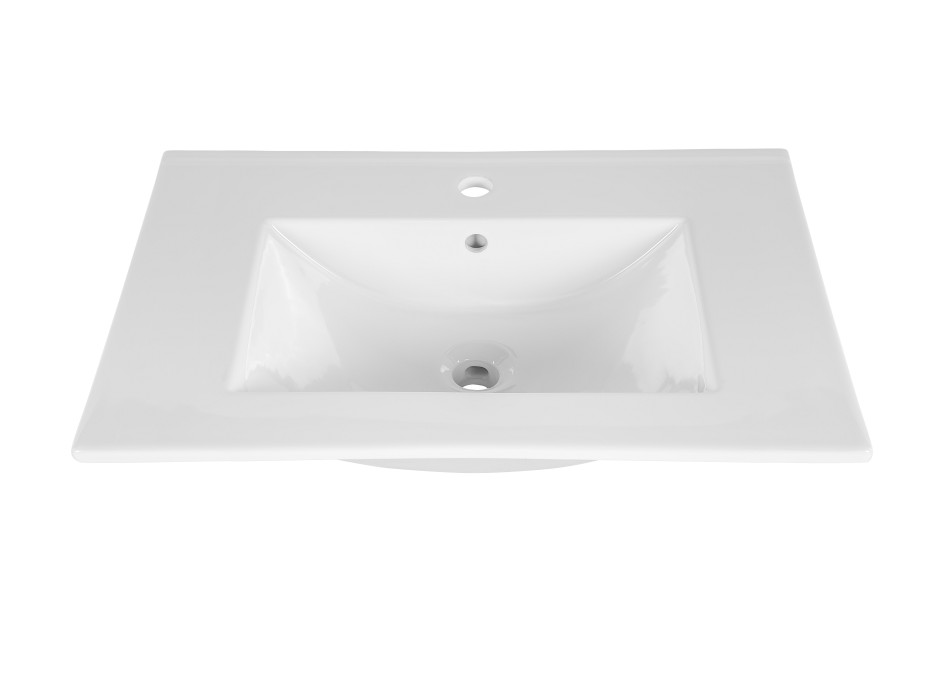 Keramické umyvadlo LAVA WHITE 60 cm - bílé