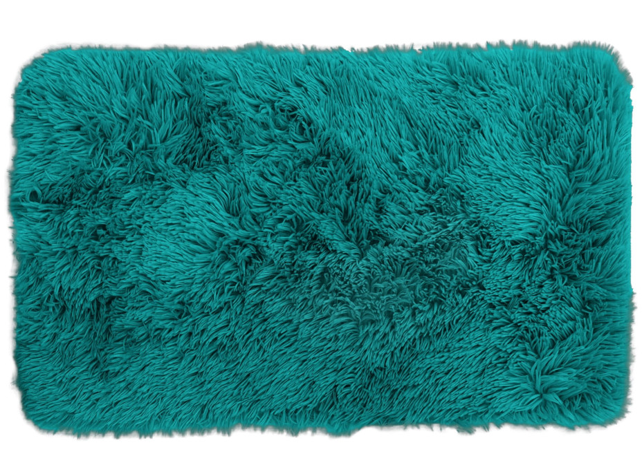 Dětský plyšový koberec MAX - mořská zelená