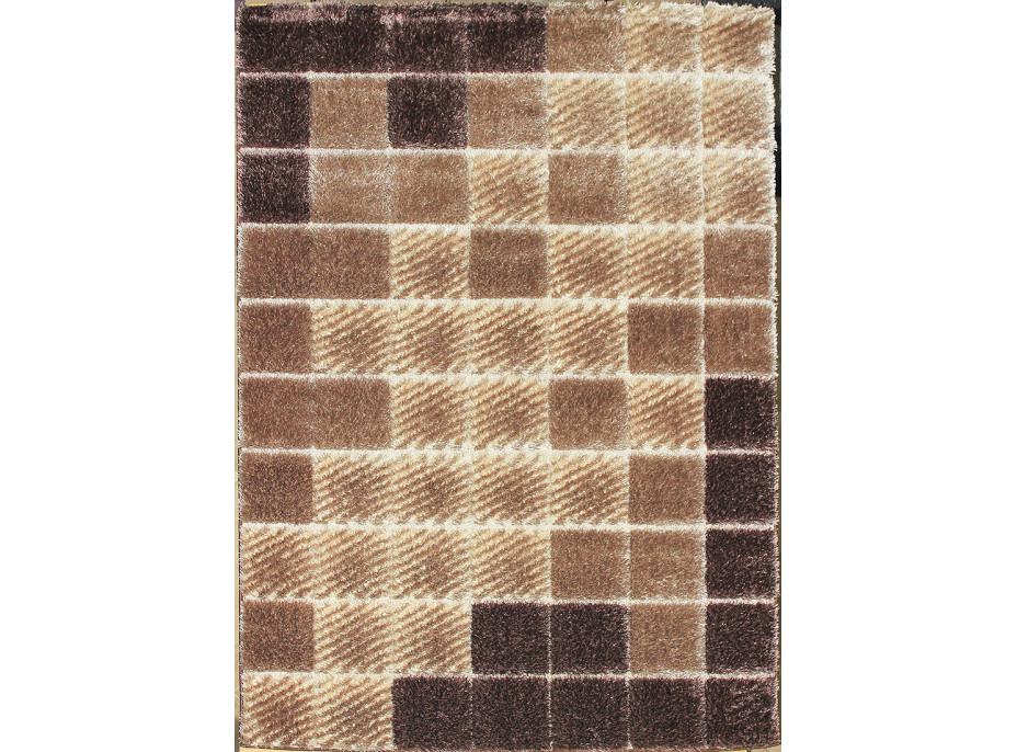 Kusový koberec Seher 3D 2615 Brown Beige