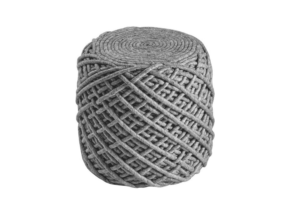 Sedací vak ROYAL POUF POR 888 Silver