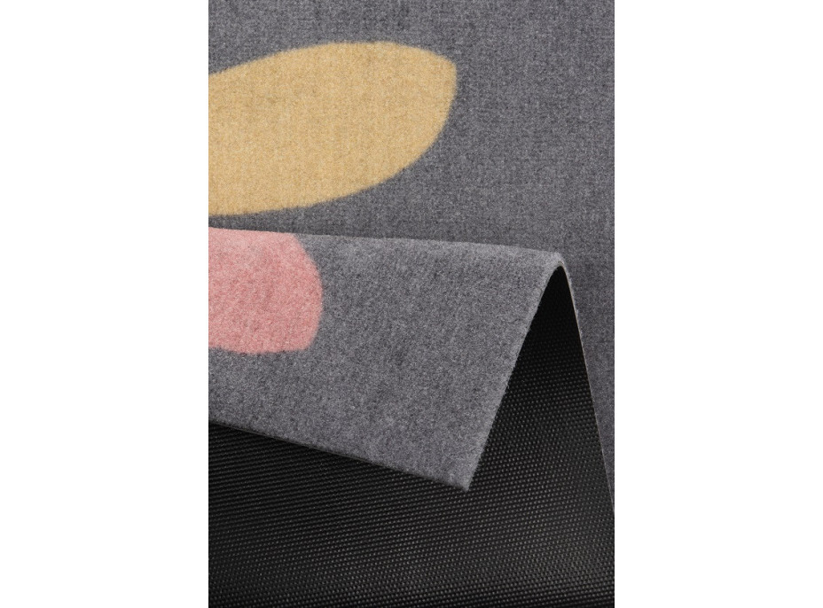 Protiskluzová rohožka Printy 104452 Grey, Multicolor