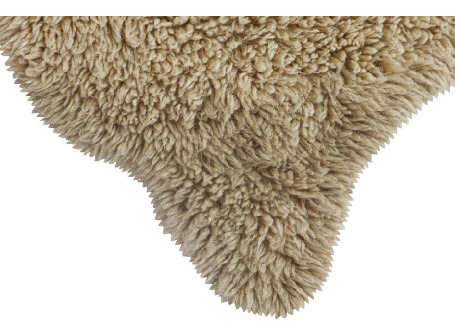 Vlněný koberec Woolly - Sheep Beige