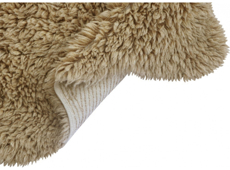 Vlněný koberec Woolly - Sheep Beige