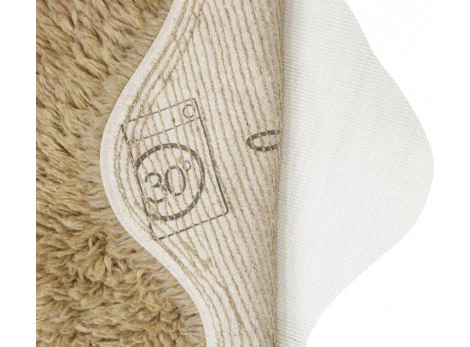 Vlněný koberec Woolly - Sheep Beige