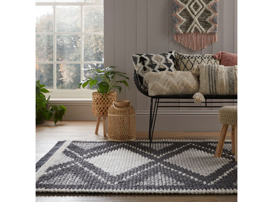 Kusový koberec Domino Zaid Berber Rug Monochrome