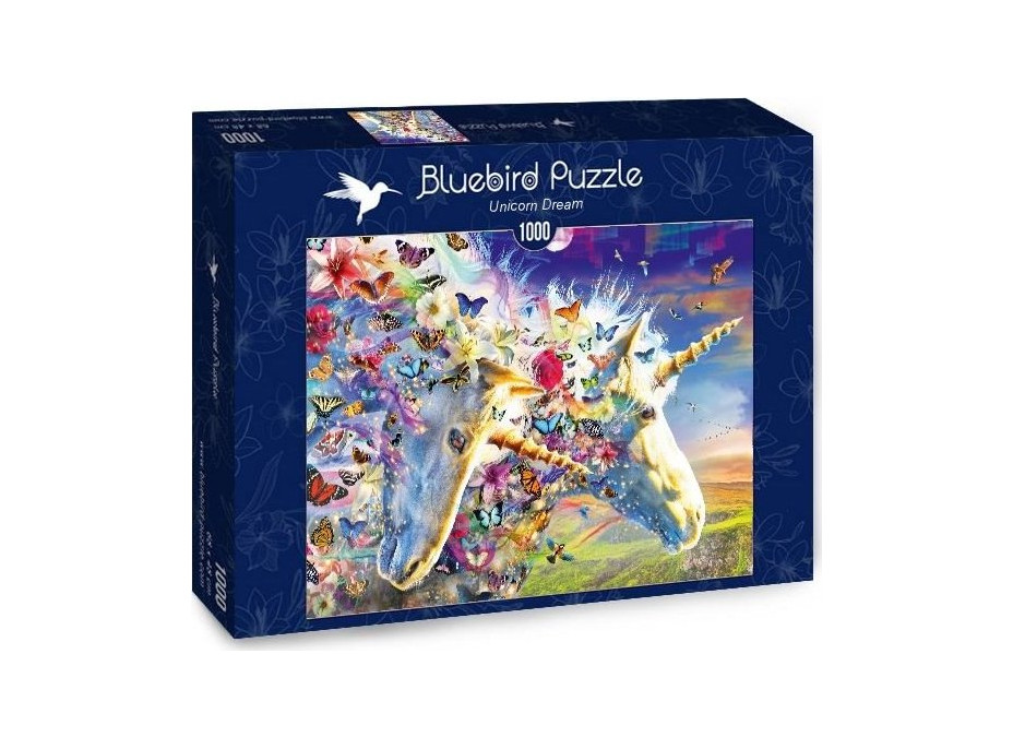 BLUEBIRD Puzzle Jednorožčí snění 1000 dílků