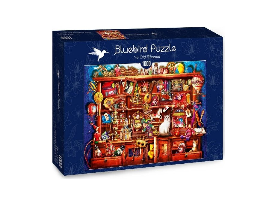 BLUEBIRD Puzzle Stará police s hračkami 1000 dílků