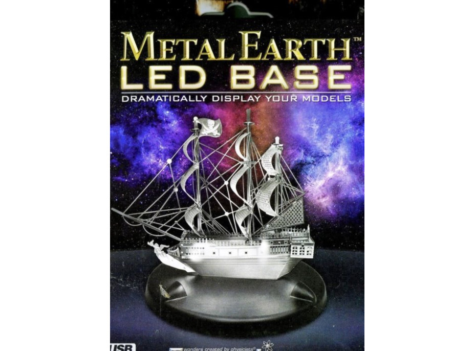 METAL EARTH Svítící podstavec (bílé LED)