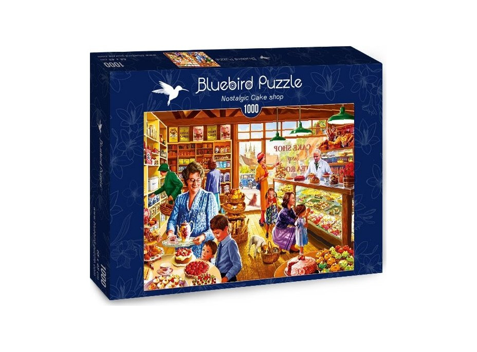 BLUEBIRD Puzzle Retro cukrárna 1000 dílků