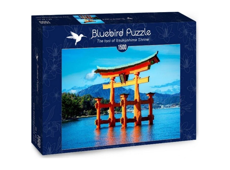 BLUEBIRD Puzzle Svatyně Icukušima, Japonsko 1500 dílků