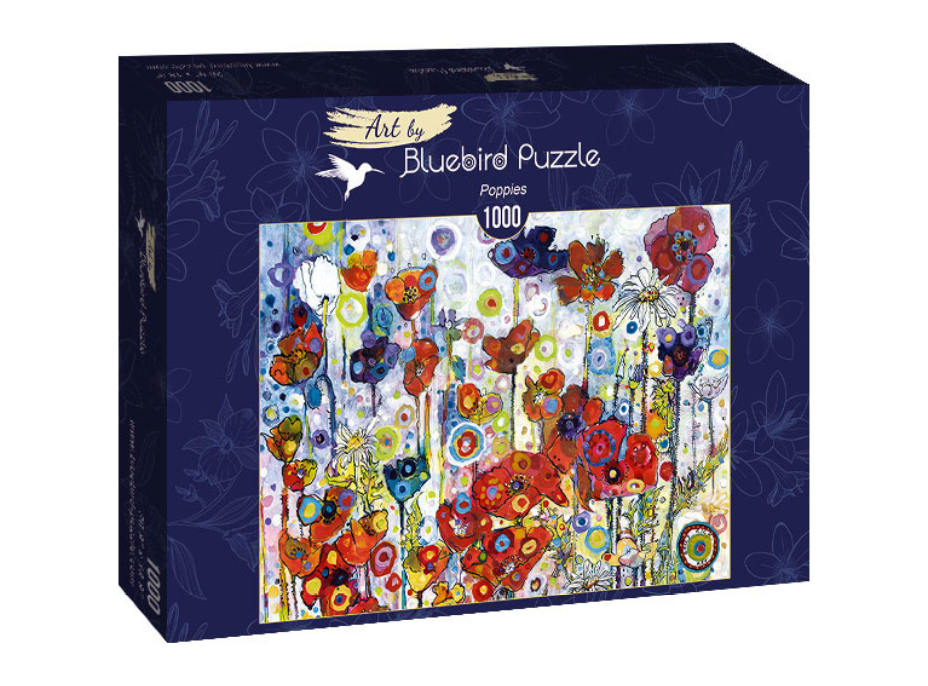 BLUEBIRD Puzzle Vlčí máky 1000 dílků