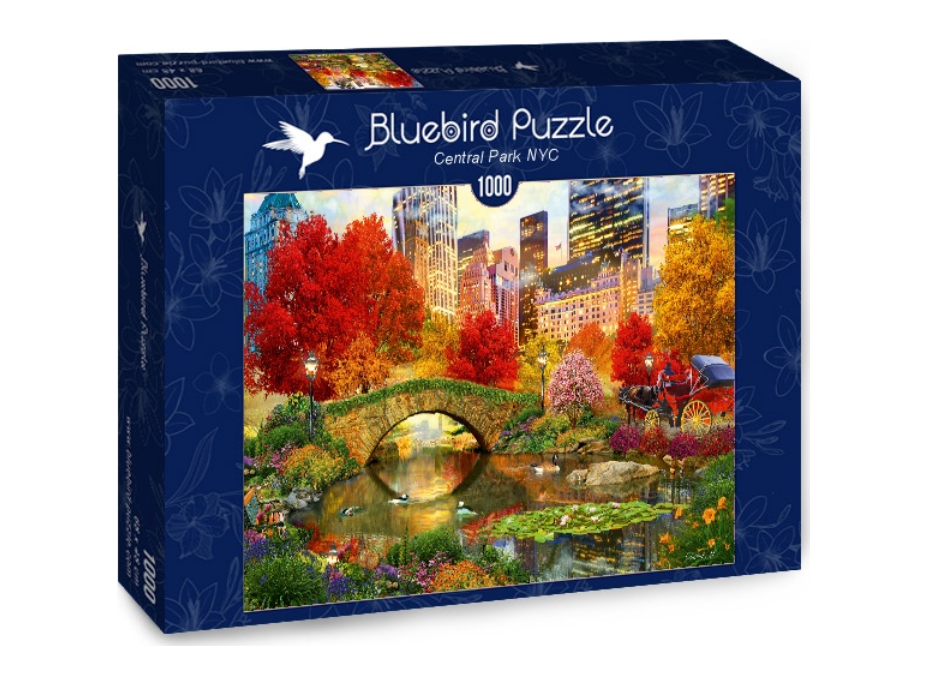 BLUEBIRD Puzzle Central Park, New York 1000 dílků