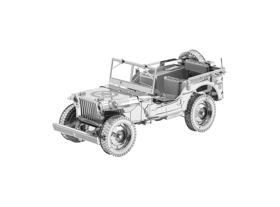 METAL EARTH 3D puzzle Jeep Willys MB Overland (ICONX)