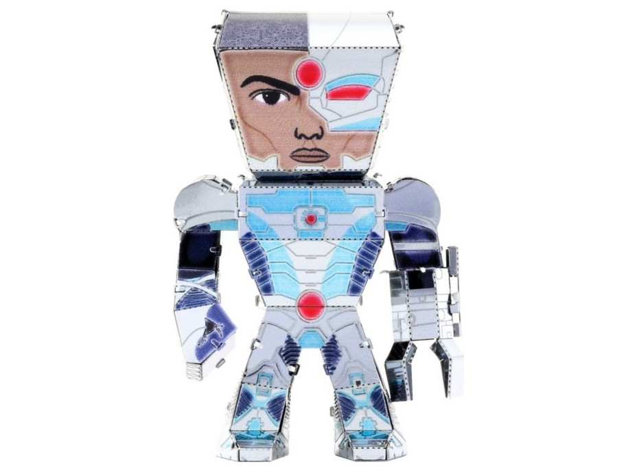 METAL EARTH 3D puzzle Justice League: Cyborg figurka