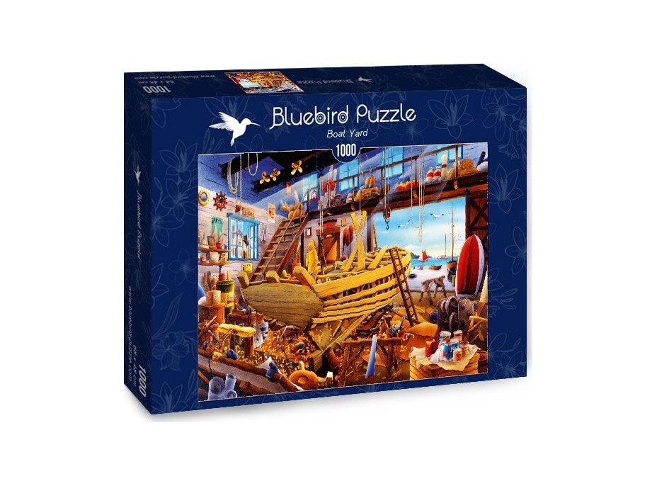 BLUEBIRD Puzzle Loděnice 1000 dílků