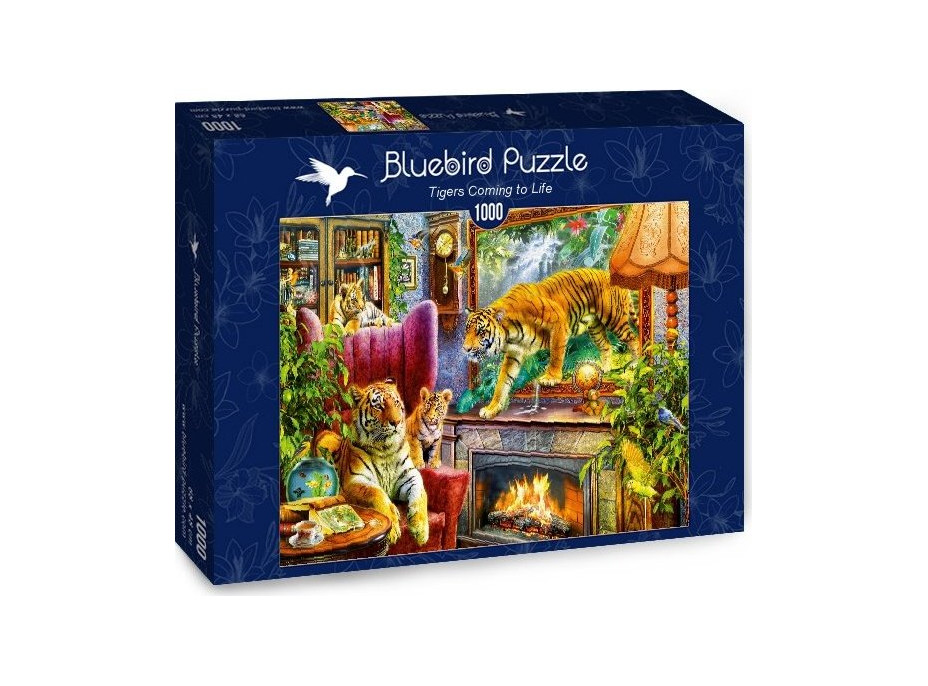 BLUEBIRD Puzzle Tygři ožívají 1000 dílků