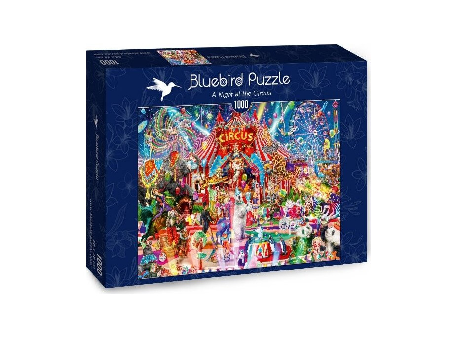 BLUEBIRD Puzzle Večer v cirkuse 1000 dílků