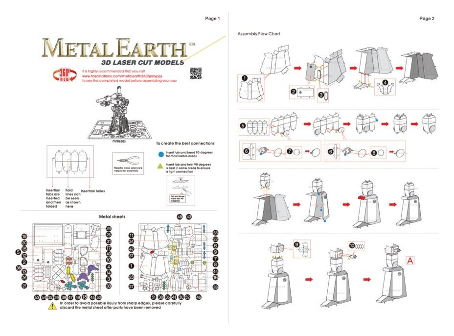 METAL EARTH 3D puzzle Transformers: Megatron