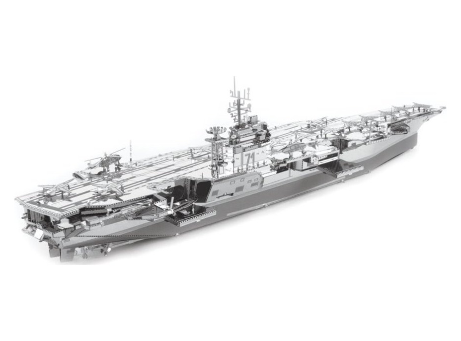 METAL EARTH 3D puzzle Letadlová loď USS Theodore Roosevelt CVN-71 (ICONX)