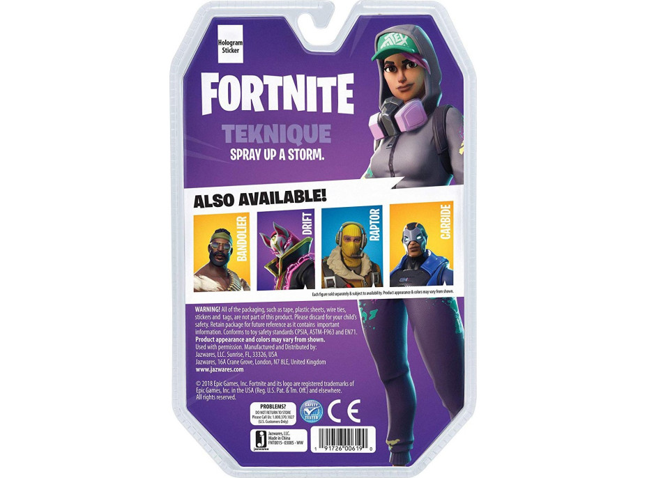 TM TOYS Fortnite figurka Teknique (Solo Mode)