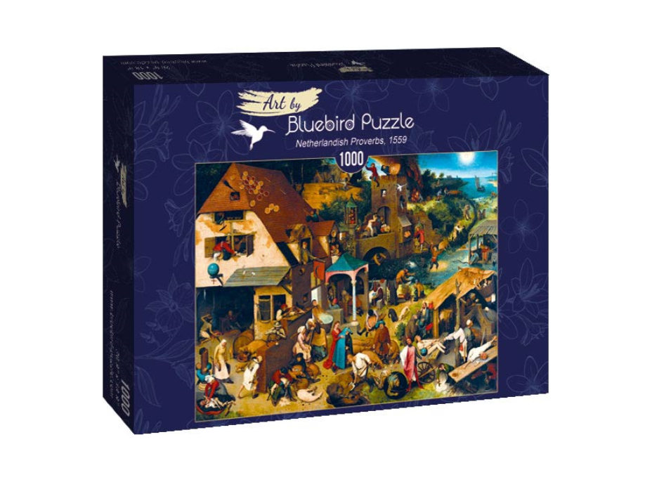 BLUEBIRD Puzzle Nizozemská přísloví 1000 dílků