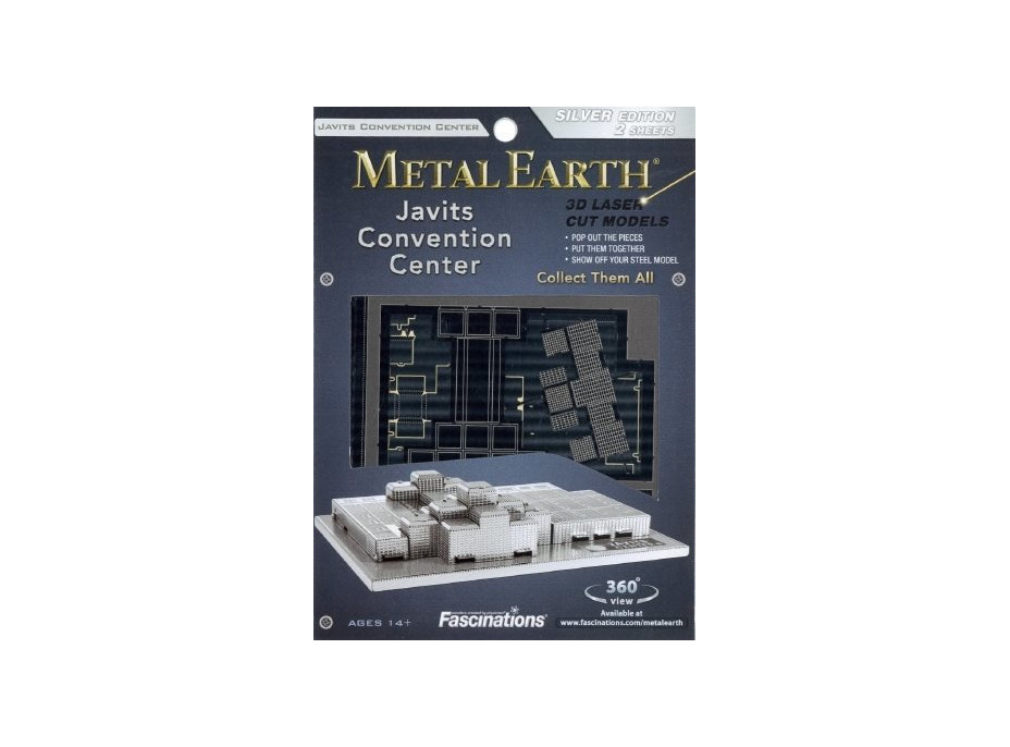 METAL EARTH 3D puzzle Jacob Javits Kongresové centrum