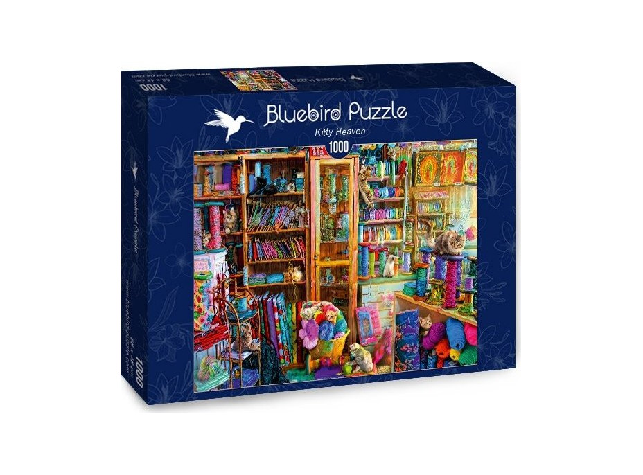 BLUEBIRD Puzzle Kočičí ráj 1000 dílků