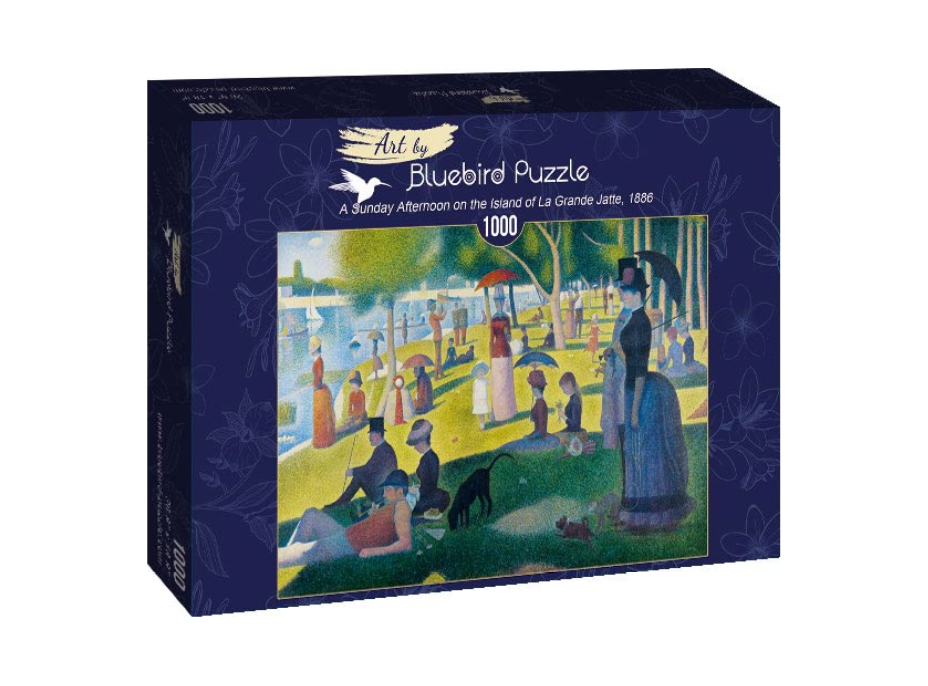 BLUEBIRD Puzzle Nedělní odpoledne na ostrově La Grande Jatte 1000 dílků