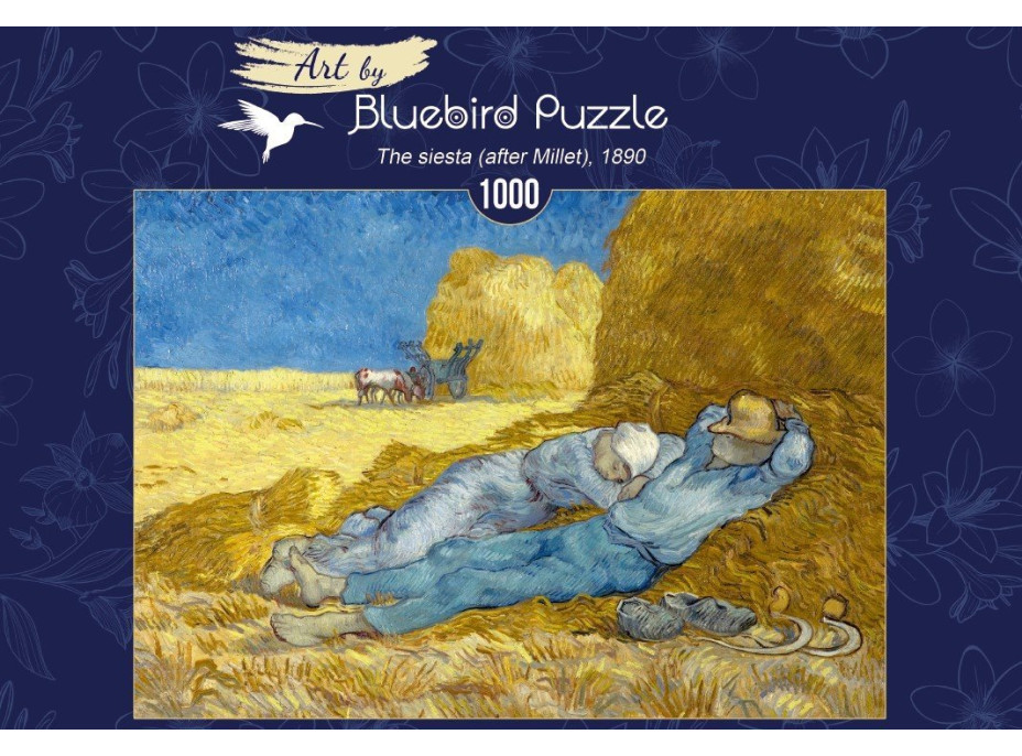 BLUEBIRD Puzzle Siesta (after Millet, 1890) 1000 dílků